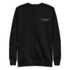 STONEBRIDGE STUDIO - 'BLACKOUT' SWEATSHIRT